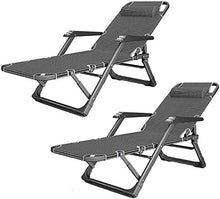 Attrezzatura domestica Lettino prendisole leggero Sedie da giardino pieghevoli Lettino prendisole Sedia a sdraio Set di 2 Lettini prendisole Zero Gravity Lettino pieghevole da giardino Sedia da spi