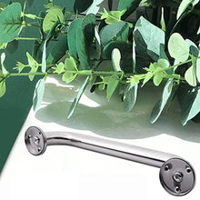 Binchil - Maniglia per vasca da bagno, in acciaio inox, con supporto per doccia, 30 cm