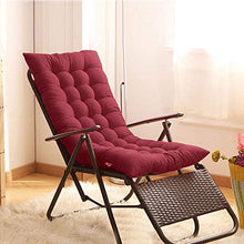 Lounge Cuscino in Cotton per Sedia A Dondolo Confortevole Cuscini Lungo per Sedia Pieghevole,Sedia in Rattan (125 X 45 X 8 Cm)