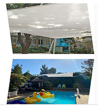 Bianco Esterna dello Schermo di Sun Canopy Copertina, 75% Panno per Protezione UV con Occhielli, Ottimo per Giardino sul Prato, Leggero (Size : 4X8m)