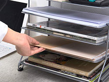 LYM &ripiano di stoccaggio Scaffalature Multifunzionali Simple Metal Office Study Room Informazioni sui File Rack 6 Livelli di Finitura per Ripiani Scaffale di Finitura