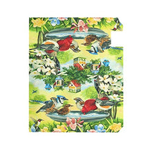 Songbirds Cardinale Sparrow Flower Mailbox Copre Magnetico Grande Posta Casella Involucri Casetta Della Lettera Involucri Giardino Cantiere Decorazione Casa Oversize Dimensioni 64,8 cm X 53,3 cm