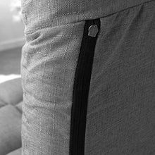 Divano pigro poltrona singola tatami divano letto balcone camera da letto piccolo divano letto singolo poltroncina multifunzione sul letto pieghevole morbida e confortevole ( Color : Cyan )