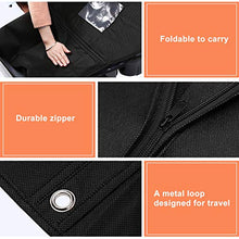 Mobo 'Black Garment Bags – 10pc 24" X 44 Hanging traspirabile Suit Cover Bags with Clear Window for Luggage, Dresses, Linens, Gown Storage or Travel by Shop