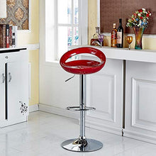 WFF Sedia da ufficio Sgabelli da bar Semplicità moderna Sgabello alto Mobili da bar cornice metallica Sedia da cucina Elevando rotativo Peso del cuscinetto 150 kg Altezza regolabile 60-80 cm Arredo ba