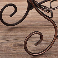 LHQ-HQ cremagliera del Vino Supporto del Vino 7 Bottiglie Free Standing controsoffitto Metallo Wine Rack da Tavolo Vino Bagagli titolari Stand