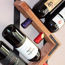 PZW Cremagliera Del Vino Appesa a Parete in Legno Di Ferro Semplice e Creativa Semplice Cremagliera Della Parete a Parete Calice