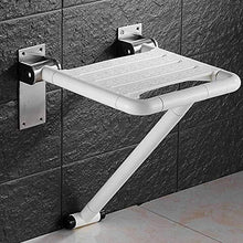 Bath Chair Bagno Sgabello igienici Parete Pieghevole da Bagno Antiscivolo Chair Sicurezza Sgabello da Bagno Sgabello Muro Sgabello Sicurezza