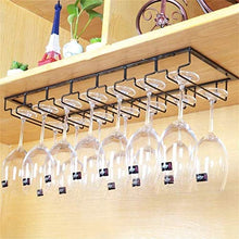L.TSN Porta Bicchieri da Vino Portabottiglie da Vino Portaoggetti per Bicchieri da Vino Facile da installare (Dimensioni: 6 File)