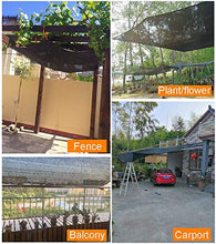 Telo Ombreggiante, Rete Esterna Resistente al Sole del Tessuto del'ombra di Sunblock della Maglia del Sole for la Copertura del Giardino Piante da Giardino Prato (Size : 2m x 6m)