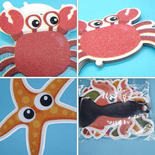 Cabilock 10 Pezzi Adesivi Antiscivolo Vasca da Bagno per Bambini Cartone Animato Antiscivolo Bagno Vasca da Bagno Decalcomanie Battistrada per Doccia
