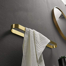 WXXT Portasciugamani da Bagno a Parete,Porta Asciugamani Bagno,portasciugamani da Bagno unipolare,mensola da Bagno,Porta Asciugamani ad Asta,Porta Asciugamani Bagno Adesivo（30cm,40cm,50cm,60cm） d'oro