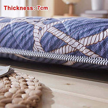Futon Furniture - Materassi tradizionali giapponesi da pavimento pieghevoli, per yoga singolo, doppio Meditaion, spessore 7 cm, C 100 x 200 cm, C_120 x 200 cm, aggiornamento