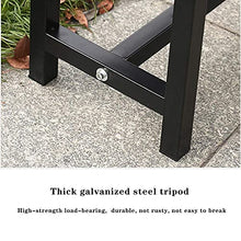 GaoF Panchina da Giardino per Esterni, panchina per terrazza, panchina per Il Tempo Libero, Sedile in Legno massello anticorrosivo 2-3 posti, Sedia da Portico Resistente alle intemperie, Resto del
