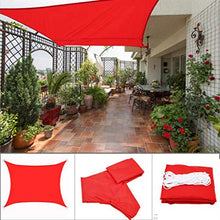 TRITTHOCKER Parasole Vela, recintato Balcone Privacy tettoia Esterna Netta, Adatto per l'uso Giardino Esterno Cortile Cortile,2.5x3m