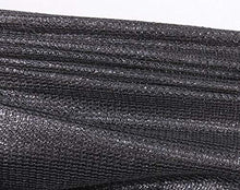 M-Y-L Telo ombreggianteParalume 85% reticolato per Paralume Nero - Utilizzato Anche Come schermatura per la Privacy, frangivento, Maglia per Protezione Solare da Giardino,2 * 6m