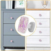 Giraffa rosa 4 PCS Pomelli per Porta, Pomolo per Mobile, Pomelli per Mobili con Viti, Maniglia per Armadietto, Pomelli per Porta, Pomelli per Cassetti per Porta, Armadio, Cassetto e Credenza