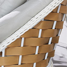 HLZY Grande aliante all'aperto con Supporto, Sedie a Battente all'aperto con Cuscini e Cuscini, Princess Swing Bed Garden Swing Outdoor Swing Seden Banco