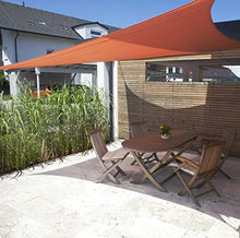 Windhager Tenda Sunsail Adria, Quadrato 3,6 x 3,6 m (equilatero), Protezione UV, Resistente alle intemperie e Traspirante, Terracotta, 10972