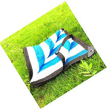 Paralume A Strisce Blu E Bianche, Copertura per Piante A Rete Solare Resistente Ai Raggi UV al 95%, Perfetta per Il Patio da Giardino All'aperto (Dimensioni : 3X5m)