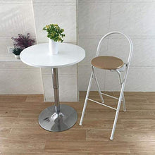 ZYLZL Sedia da Bar, Caffetteria, Ristorante, Sgabello Alto Sedie Alte Pieghevoli Sgabelli Bancone da Bar Sedia da Pranzo per la Casa Campeggio Portatile,75 cm