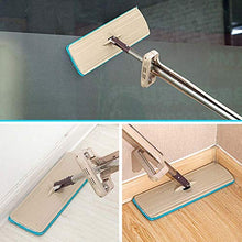 SSAYY Mop Mop per Uso Domestico Mop per Pulizia A 360 Gradi A Doppia Faccia Mop per Pulizia Mop Autopulente Lanciare con 2 Pezzi Microfibra Sostituire Il Panno