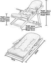 Jjwwhh Sitzsack Stühle Faltbare Liege Sofa Stuhl Klappbalkon Siesta Liege Massivholz Sofa Stuhl/C