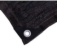 MVNZXL Telo di Maglia Nero Lavorato a Maglia, Rete di Protezione Solare Protezione Solare Rete di Protezione perimetrale Rete di Isolamento per Tetto Perforato