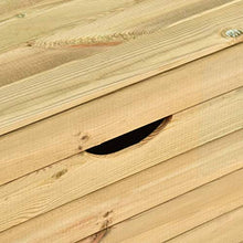 vidaXL Panchina da Giardino con Pergolato 3 Cassetti 170 cm Legno Pino