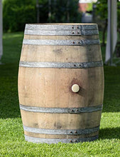 Temesso Botte da Vino in Rovere, barile, da Usare Come Tavolo, Decorazione - Altezza 95cm, Contenuto 225 litro