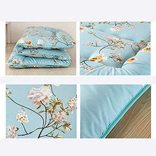 Z&HA Materasso futon, Luna e Stelle Giapponese Piano Materasso Pieghevole Tatami Tappetino Portatile materassino da Campeggio Bambini Sleeping Pad Lounger Divano Letto, Dimensione Doppia,C,150x200cm