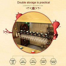 Wine Rack Gqq @ Portabottiglie da Soffitto Portabicchieri Sospeso Supporto per Vetro A Parete Scaffale di Vetro del Vino Rosso Capovolto Bar Supporto per Calice Porta Calici per Cucina da Bar