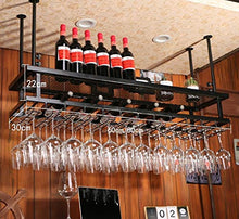 FAGavin New Retro Portabottiglie Da Parete In Metallo Portaoggetti In Ferro Bar LOFT Soffitto Appeso A Parete Vino Champagne Bicchiere Di Vino Calice Di Vetro Cremagliera Portabottiglie Di Vino (color