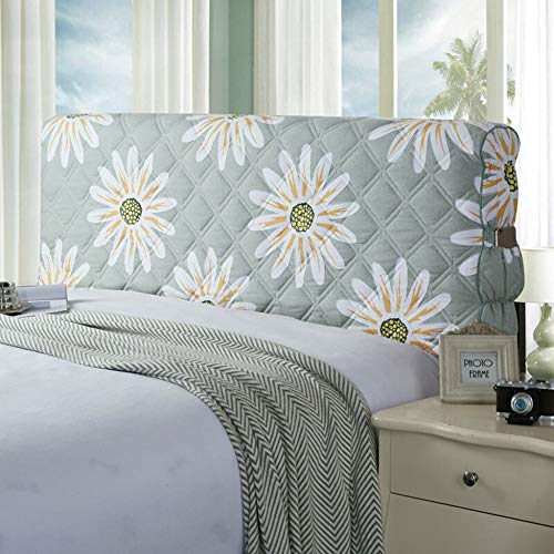 Copri Testata Letto In Cotone Quilting Protezione Fodera Elastica Antigraffio Cover Copertura Antipolvere Estensibile Schienale Cuscino Decorazione Per Camera Da Letto,A-180 * 58cm