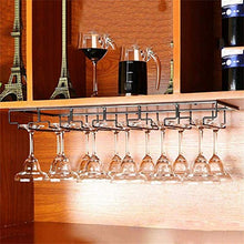 LHQ-HQ Appesa Vino Rack con Montaggio di Metallo, appesa Supporto cremagliera e Tazza Vetro Vino Europeo