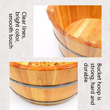 Vasca Di Legno Del Piede Del Barilotto Di Pedicure Del Bacino Dei Piedi Di Ammollo Della Famiglia Con I Massaggiatori Del Coperchio 30cm Alta Vasca Di Salute Regalo Di Sanità Di Mezza Età E Anziano