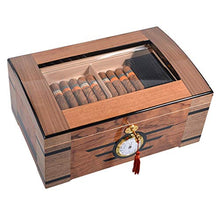 Accessori e umidificatori per sigari Sigaro Gabinetto Camera Cigar Box Idratante Viaggi Grande capacità Cigar Humidor Grande capacità di Stoccaggio A Strati di Legno di Alta qualità