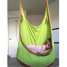 Pieghevole Hanging pod altalena amaca sedile, Homeself per esterni e interni per bambini, comoda sedia a dondolo con cuscino, sedia a dondolo per bambini