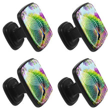 pavone 4 PCS Pomelli per Porta, Pomolo per Mobile, Pomelli per Mobili con Viti, Maniglia per Armadietto, Pomelli per Porta, Pomelli per Cassetti per Porta, Armadio, Cassetto e Credenza