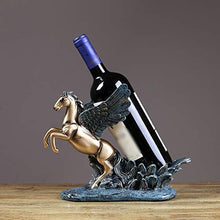 LHQ-HQ Bottiglia di Vino Wine Rack Rack Creativa Pegasus Wine Rack casa Environmental Protection Resina Bottle Holder Jewelry Governo del Vino Decoration Ornamenti