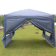 ISE 3x3 Gazebo da Giardino Pieghevole,Robusto,UV50+,Tenda per Giardino/Feste/Campeggio/Festival/Birra/Picnic/Matrimonio,Grigio