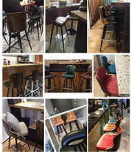 WZX Sgabelli da bancone da Cucina Gambe in Metallo Sgabelli da Bar Sedili in Pelle Sedie da Bar Camera da Letto Zona Ufficio Sgabelli da Bar