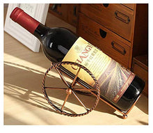 Stile europeo Metallo Rosso Wine Rack Bronzo Ferro Ruote Design Vino Titolare Casa Bar Decor Mensola Espositore Birra Whisky Vino Bottiglie di Vino