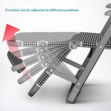 CDFCB Sun Lounger Sunbed Sun Sun Sedia Sole Pieghevole Sedia da Giardino Pieghevole Sedia Lounge Sedia Regolabile Pieghevole Pieghevole Pieghevole Leggero per Garden Patio Outdoor Office
