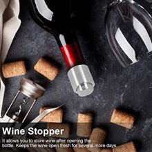 Tarente Acciaio Inossidabile Riutilizzabile Chiuso sotto Vuoto Bottiglia di Champagne Red Wine Stopper Pompa cap (Vino Rosso)