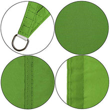BB Sport Tenda Velo Sole 4m x 4m Smeraldo Quadrato Vela Sole Ombreggiante 100% PES Protezione Solare UV 30+ Parasole Giardino Esterni
