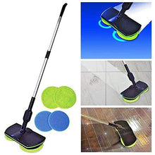 SSAYY Spray Mop Spazzatrice Elettrica Senza Cordone Addebitabile degli Strumenti di Pulizia della Famiglia della Spazzatrice di Spinta della Mano di Zazzera dell'Acciaio Inossidabile