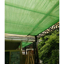 YLL Panno Ombreggiante Anti-UV 90% a 6 Pin, Rete Ombreggiante con Occhielli, Rete Telo Ombra a Rete Traspirante, per Il Giardino Terrazzo Cortile Festa Ombra Reticolato(Verde),3x8m(10 * 26ft)
