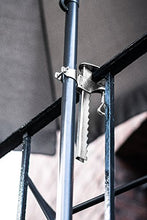 greemotion Supporto ombrellone, morsetto da balcone per ombrelloni in acciaio zincato