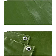 LIUXIUER Outdoor incatramata, PVC Verde Vernice Poncho Imbottito incatramata Antipioggia e Durevole, Prestazione Impermeabile e Un Migliore Isolamento delle Prestazioni,3.85×2.85m